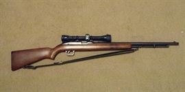 Winchester Model 77 Semi-auto rifle, .22LR., Weaver K4 scope                                                                                                                          Inv. # 59