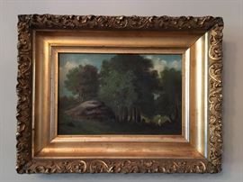 Antique Oil, Unsigned