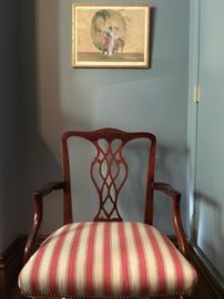 Chippendale Dining Arm Chair 
