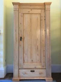 PAIR Available! European Country Pine Wardrobe 