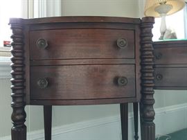 Pair of Two Drawer Bed Side Tables