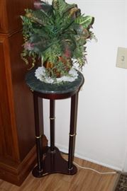 Plant stand.