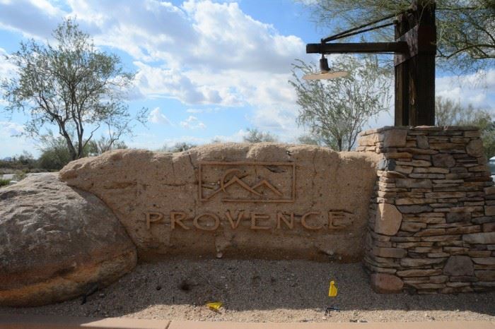 Gated community of Provence in Cave Creek