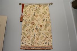 Homeowner was a seamstress many items are custom made.