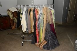 lots of clothes still in boxes!!!