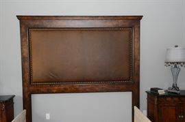 Beautiful king size custom made headboard.