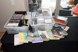 CD's, DVD's, books, we found Records!!! And more CD’s