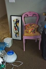 Everyone needs a pink chair!!