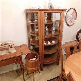 antique display cabinet