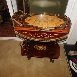 vintage drink/bar cart