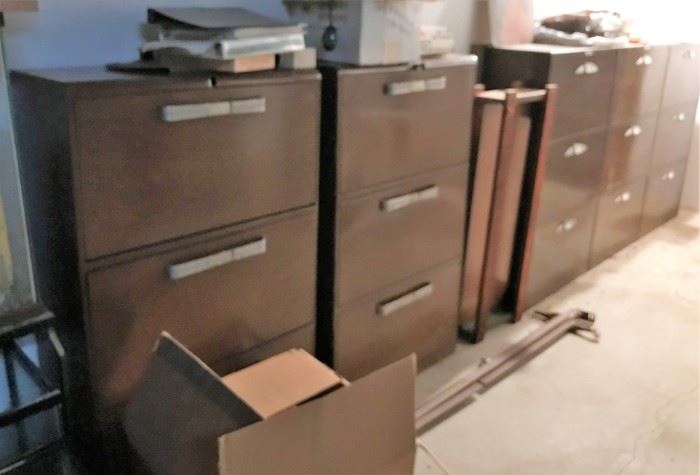 Vintage Metal Filing Cabinets