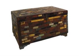 $124.50 - Chips Box Reclaimed Solids in Authentic Paint: 30" wide 17" deep 18" high