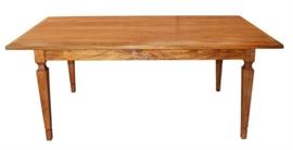 $349.50 Dining Table in Warm Honey Finish-Solid Mango: 82" wide 38" deep 30" high