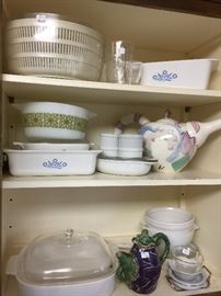 Corningware and Pyrex.
