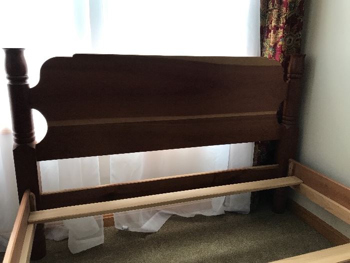 Hand made cherry full size bed