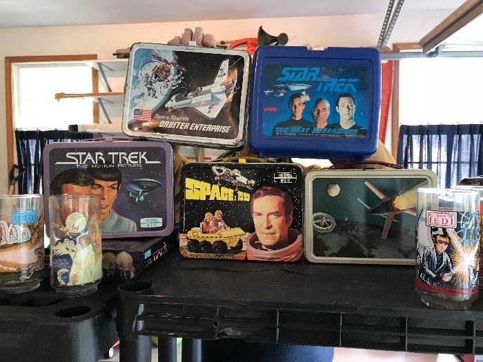 Vintage Star Trek lunch boxes