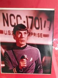 Signed Leonard Nimoy with certificate