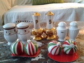 Salt and pepper collection. $20