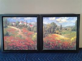 Wall paintings(two). $10 each
