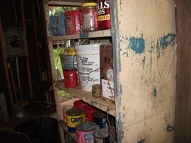 Nuts, Bolts, Screws, Wire, & Paints