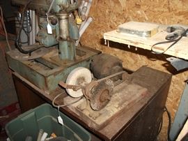 Bench Grinder & Saw