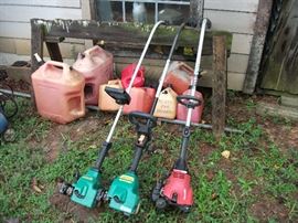 Gas Cans & Weed-Eaters