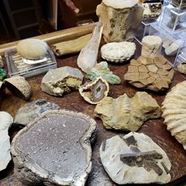 crystals, rocks, and fossils