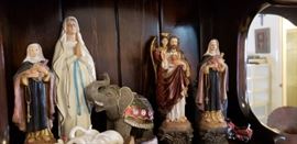 Catholic items and statuary
