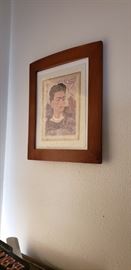 Several framed Frida