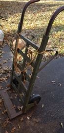 neat old dolly, green paint