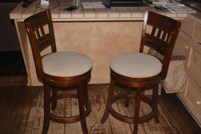 Pair of Kitchen Counter Stools