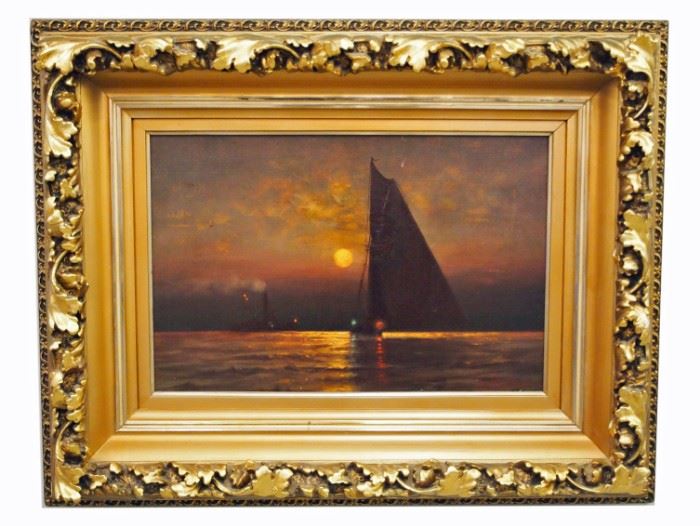 Charles S. Dorian, Sailing Painting