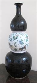 Chinese triple gourd vase