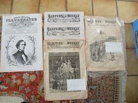 Harper's Weekly magazines