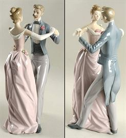 Lladro Anniversary Waltz Dancing Couple