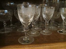 Royal Brierly crystal HONEYSUCKLE