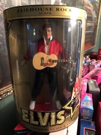 Elvis collectors addition doll .