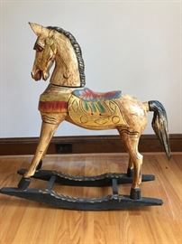 Vintage rocking horse