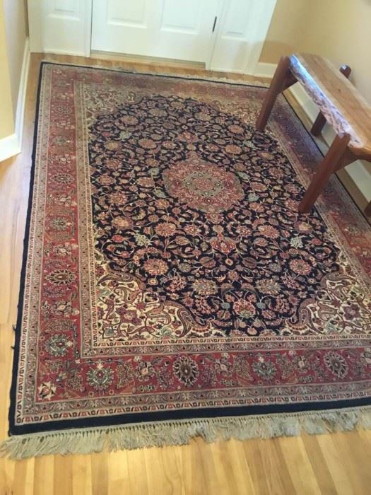 Hand-Knotted 100% Wool Oriental Rug #2