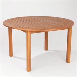 WM Round wooden table