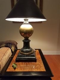 Marble base lamps