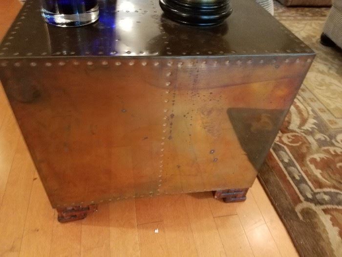 Beautiful copper table
