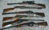 OLD BB GUNS. These are NOT the BB guns you buy at the big box stores for 24.95 so please be sure you understand the difference.