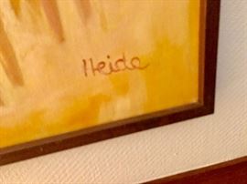 painting by Heide