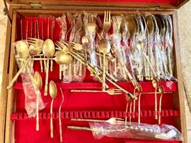 winsome nickel bronze flatware