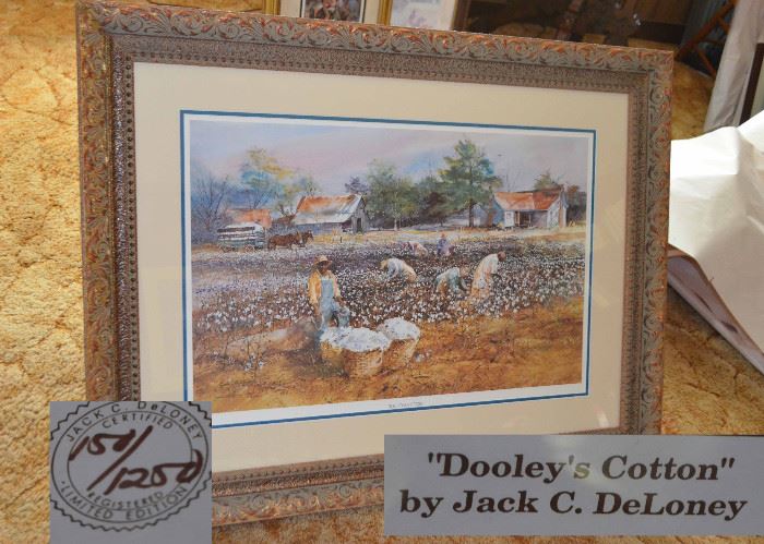 Jack C. DeLoney "Dooley's Cotton" limited edition