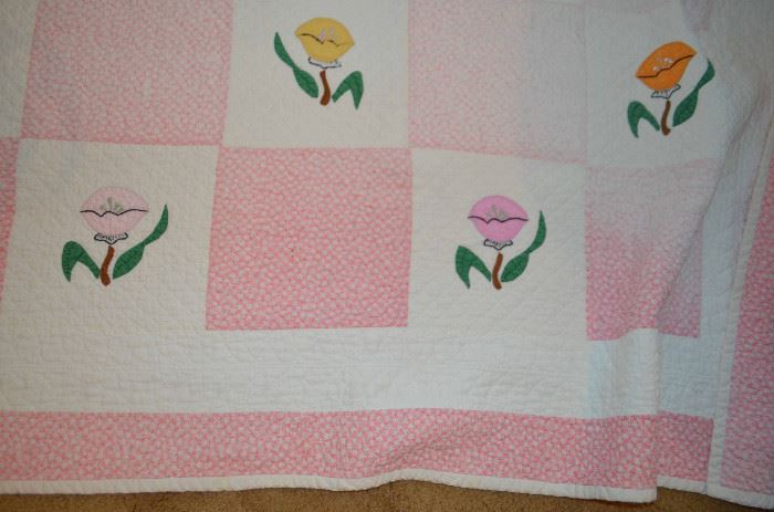 vintage handmade quilts