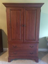 Bob Timberlake entertainment armoire/linen press.