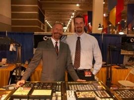 We will also be hosting the father/son team, Charles & Aaron Henley, of Gems & Crystals Unlimited, displaying estate jewelry, outstanding gemstones, diamonds, rubies, sapphires, in gold, sterling and platinum settings. They can also design custom jewelry items as well!