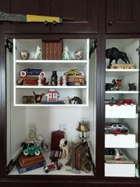 Close-up of some of the collected goodies...